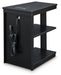 Winbardi Black Chairside End Table - T786-7 - Vega Furniture