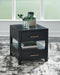 Winbardi Black End Table - T786-3 - Vega Furniture