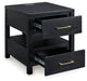 Winbardi Black End Table - T786-3 - Vega Furniture