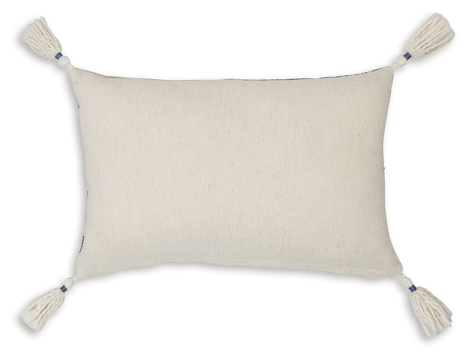Winbury Blue/Tan/White Pillow (Set of 4) - A1001035 - Vega Furniture