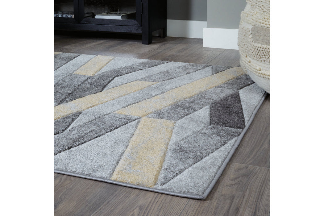 Wittson Beige/Gray Medium Rug - R404962 - Vega Furniture