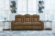 Wolfridge Brindle Power Reclining Sofa - 6070315 - Vega Furniture