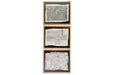 Wonderstow Black/Beige Wall Art, Set of 3 - A8000351 - Vega Furniture