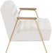 Woodford Cream Velvet Accent Chair - 521Cream - Vega Furniture