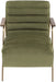 Woodford Green Velvet Accent Chair - 521Olive - Vega Furniture