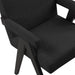 Woodloch Black Boucle Fabric Accent Chair - 481Black - Vega Furniture