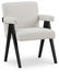 Woodloch Cream Boucle Fabric Accent Chair - 481Cream - Vega Furniture