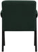 Woodloch Green Boucle Fabric Accent Chair - 481Green - Vega Furniture