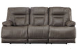 Wurstrow Smoke Power Reclining Sofa - U5460215 - Vega Furniture