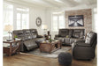 Wurstrow Smoke Power Reclining Sofa - U5460215 - Vega Furniture