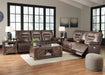 Wurstrow Umber Power Reclining Living Room Set - SET | U5460315 | U5460318 - Vega Furniture
