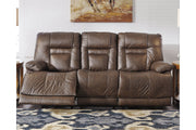 Wurstrow Umber Power Reclining Sofa - U5460315 - Vega Furniture