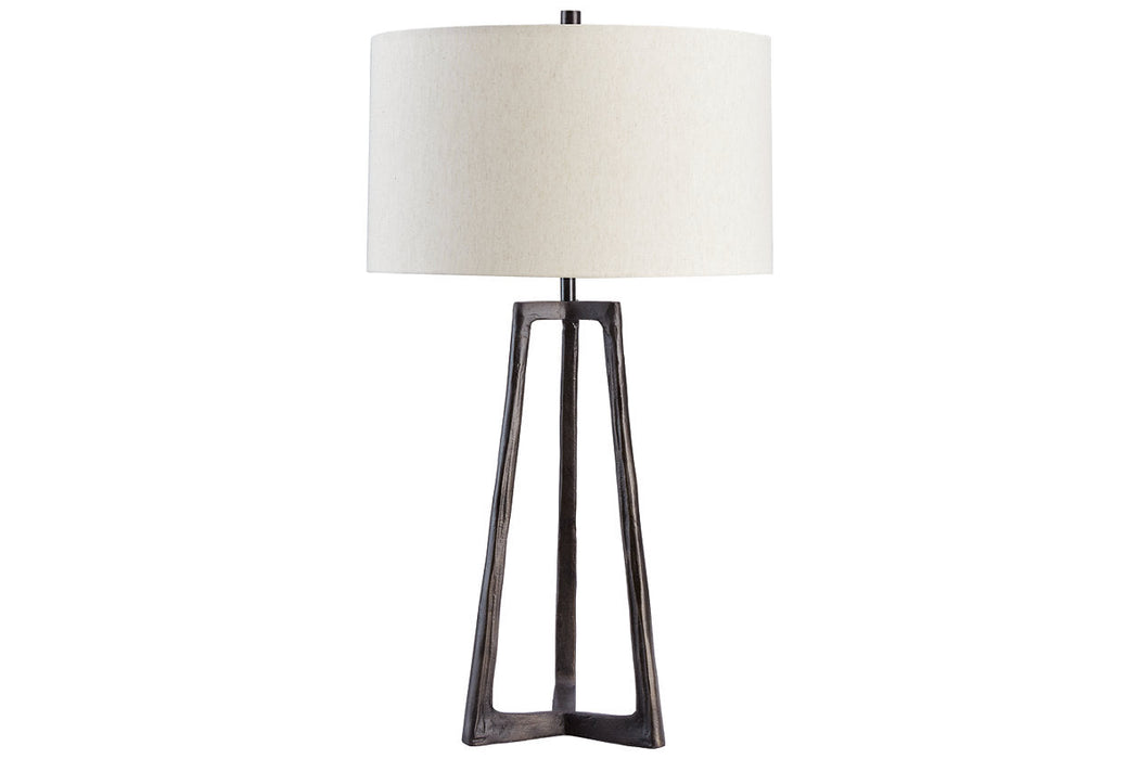 Wynlett Antique Black Table Lamp - L208344 - Vega Furniture