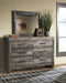 Wynnlow Gray Crossbuck Panel Bedroom Set - SET | B440-56 | B440-58 | B440-99 | B440-31 | B440-92 - Vega Furniture