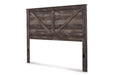 Wynnlow Gray King Crossbuck Panel Bed - SET | B440-56 | B440-58 | B440-99 - Vega Furniture