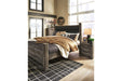 Wynnlow Gray King Poster Bed - SET | B440-62 | B440-66 | B440-68 | B440-99 - Vega Furniture