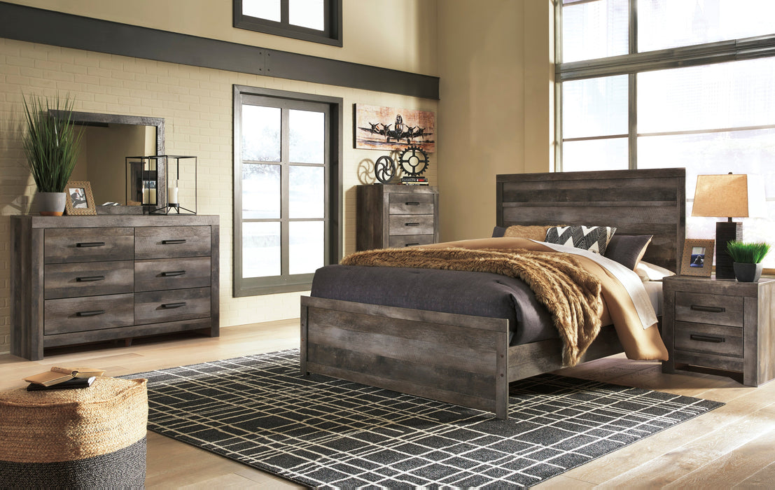 Wynnlow Gray Panel Bedroom Set - SET | B440-72 | B440-97 | B440-31 | B440-36 | B440-92 | B440-46 - Vega Furniture