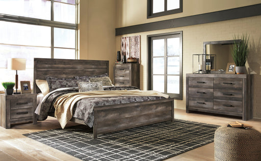 Wynnlow Gray Panel Bedroom Set - SET | B440-72 | B440-97 | B440-31 | B440-36 | B440-92 | B440-46 - Vega Furniture