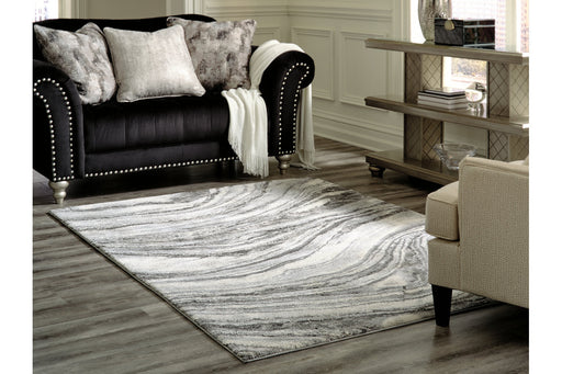 Wysdale Cream/Gray Large Rug - R404901 - Vega Furniture