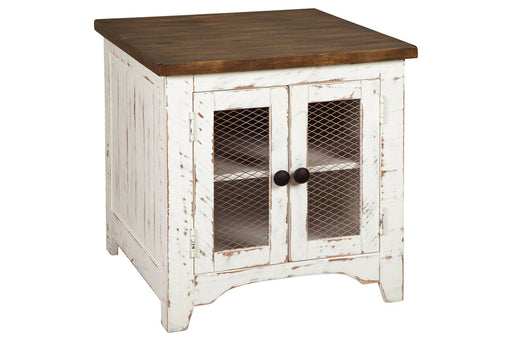 Wystfield White/Brown End Table - T459-3 - Vega Furniture