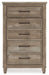 Yarbeck Sand Chest of Drawers - B2710-245 - Vega Furniture