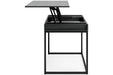 Yarlow Black 36" Home Office Desk - H215-13 - Vega Furniture