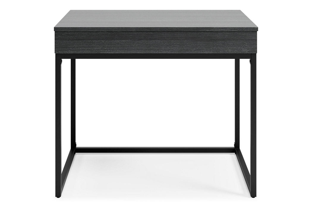 Yarlow Black 36" Home Office Desk - H215-13 - Vega Furniture
