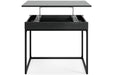 Yarlow Black 36" Home Office Desk - H215-13 - Vega Furniture