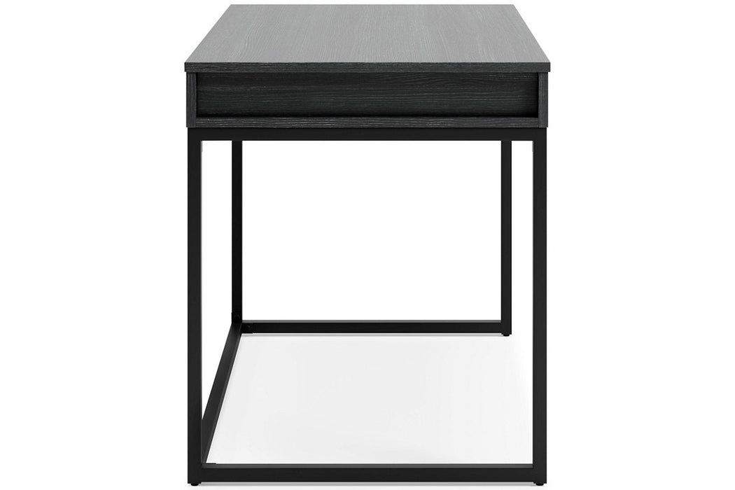 Yarlow Black 36" Home Office Desk - H215-13 - Vega Furniture