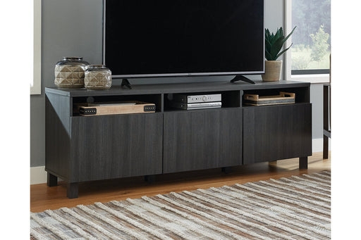 Yarlow Black 70" TV Stand - W215-66 - Vega Furniture