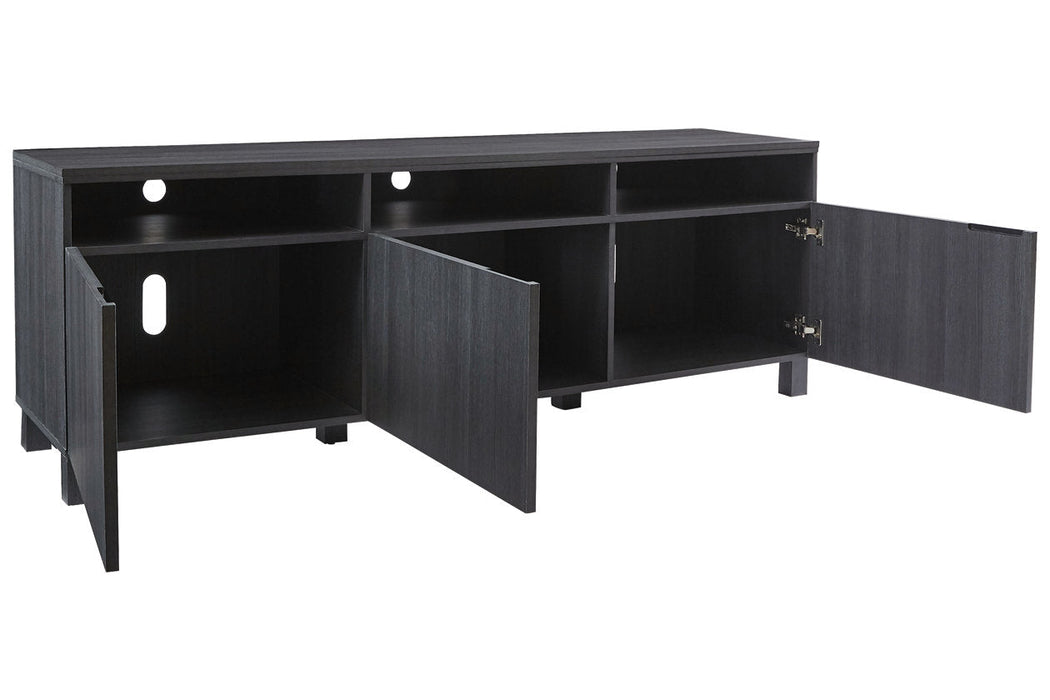 Yarlow Black 70" TV Stand - W215-66 - Vega Furniture