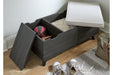 Yarlow Linen/Gray Storage Bench - A3000321 - Vega Furniture