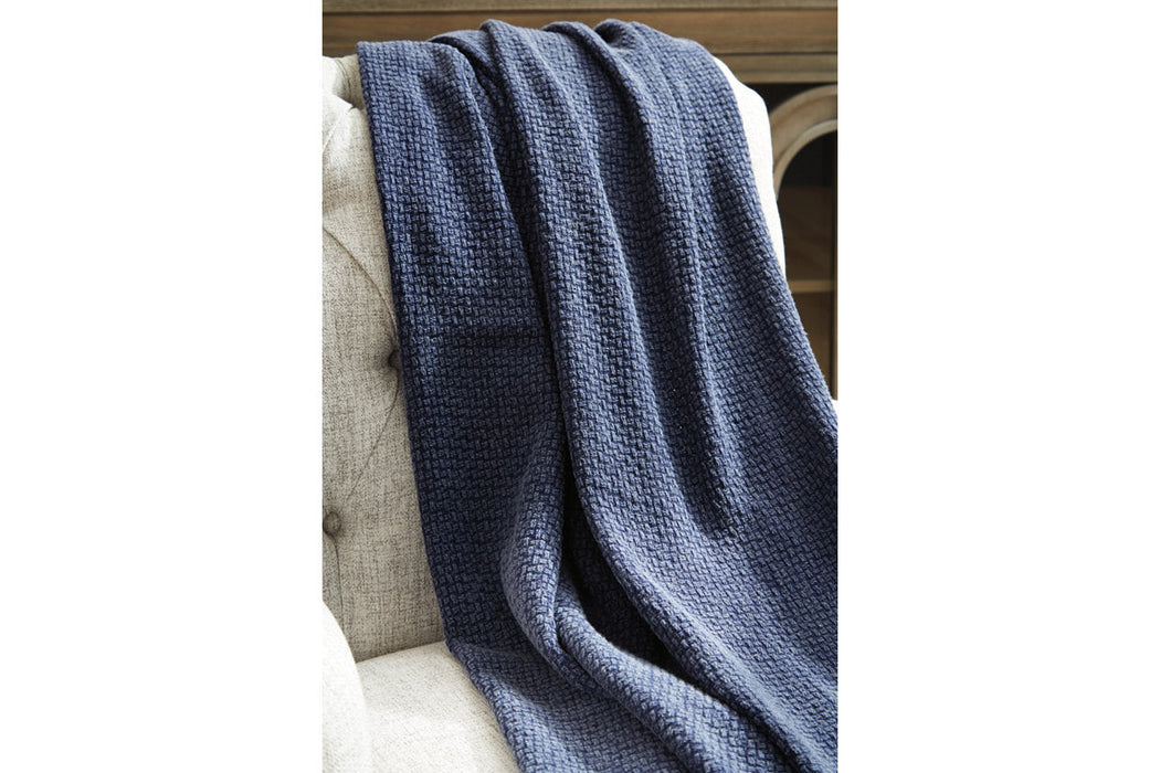 Yasmin Navy Throw, Set of 3 - A1000740 - Vega Furniture