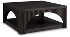 Yellink Black Coffee Table - T760-8 - Vega Furniture