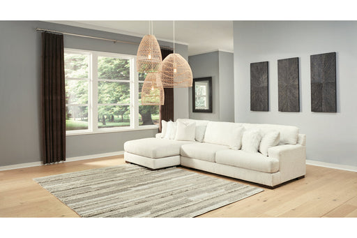 Zada Ivory 2-Piece LAF Sectional - SET | 5220416 | 5220467 - Vega Furniture