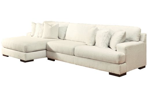 Zada Ivory 2-Piece LAF Sectional - SET | 5220416 | 5220467 - Vega Furniture