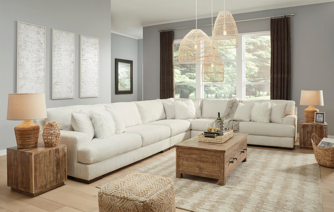 Zada Ivory 4-Piece Sectional - SET | 5220466 | 5220467 | 5220477 | 5220446 | 5220408 - Vega Furniture