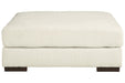 Zada Ivory Oversized Accent Ottoman - 5220408 - Vega Furniture