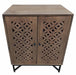 Zaria 2-door Wooden Accent Cabinet Brown - 950391 - Vega Furniture