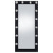 Zayan Full Length Floor Mirror With Lighting Black High Gloss - 969557 - Vega Furniture