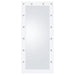 Zayan Full Length Floor Mirror With Lighting White High Gloss - 969558 - Vega Furniture