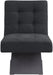 Zeal Boucle Fabric Accent Chair Black - 405Black - Vega Furniture