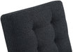 Zeal Boucle Fabric Accent Chair Black - 405Black - Vega Furniture