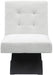 Zeal Boucle Fabric Accent Chair Cream - 405Cream - Vega Furniture