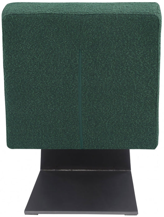 Zeal Boucle Fabric Accent Chair Green - 405Green - Vega Furniture