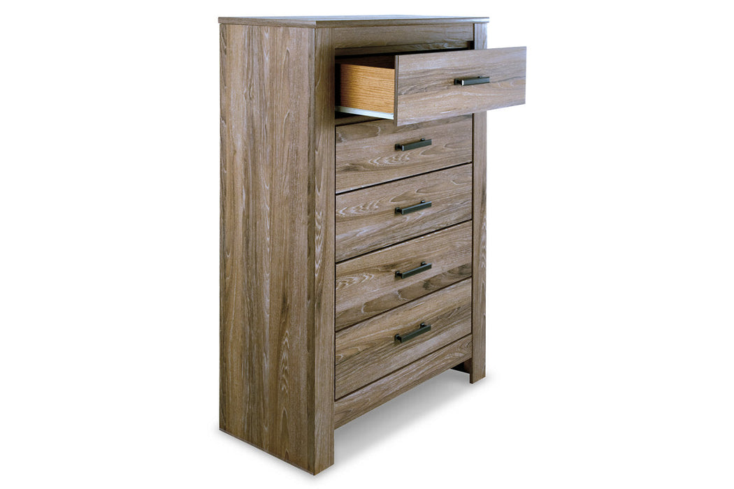 Zelen Warm Gray Chest of Drawers - B248-46 - Vega Furniture