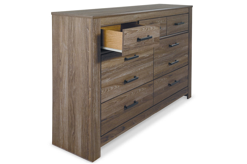 Zelen Warm Gray Dresser - B248-31 - Vega Furniture