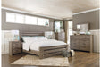 Zelen Warm Gray King Panel Bed - SET | B248-66 | B248-68 | B248-99 - Vega Furniture