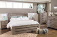 Zelen Warm Gray Panel Bedroom Set - SET | B248-66 | B248-68 | B248-99 | B248-31 | B248-36 - Vega Furniture