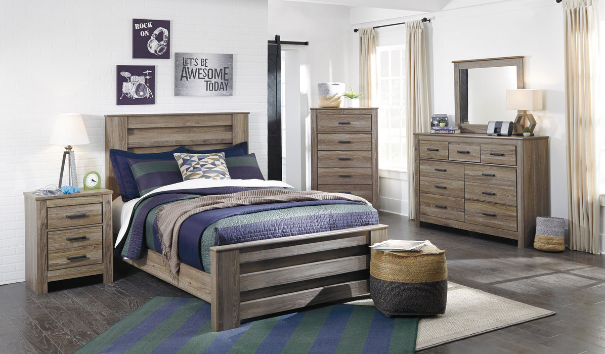 Zelen Warm Gray Panel Youth Bedroom Set - SET | B248-84 | B248-86 | B248-87 | B248-31 | B248-36 | B248-92 | B248-46 - Vega Furniture